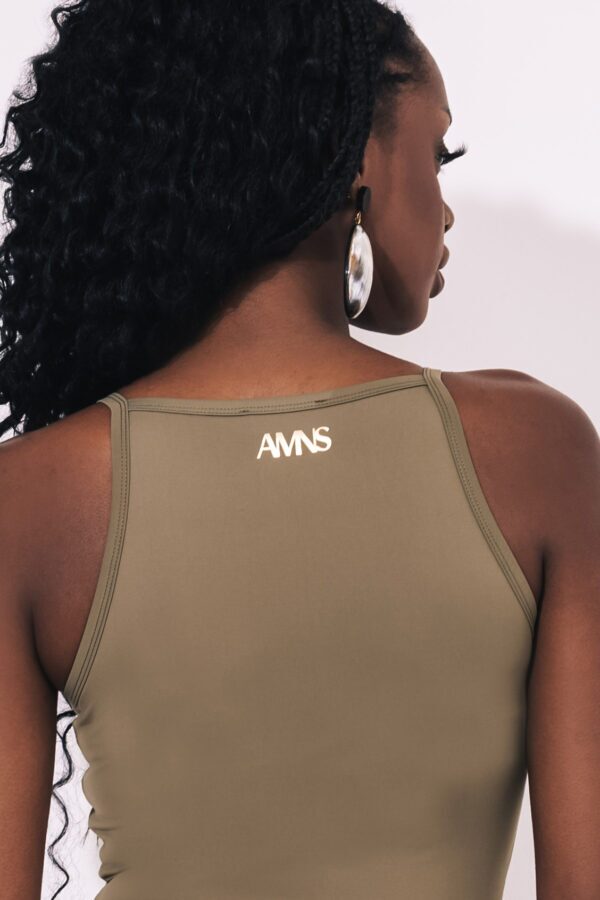 Amnesia Zejnep Top Khaki